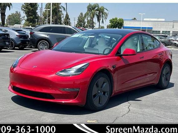 TESLA MODEL 3 2022 5YJ3E1EB1NF268806 image